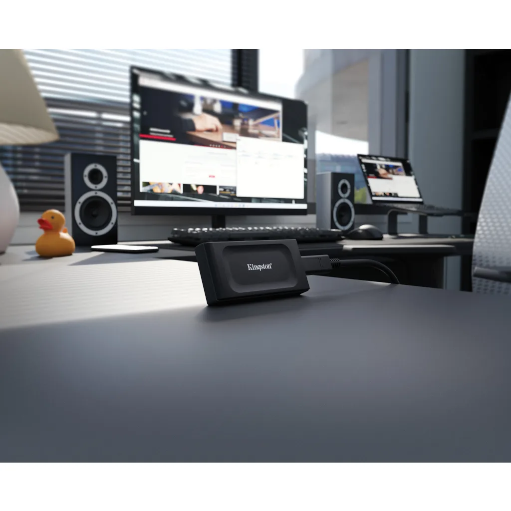 Imagen 14 de Unidad SSD Externo Kingston XS1000 1TB USB3.2 Gen2 Lec1050MBs Esc1000MBs Negro