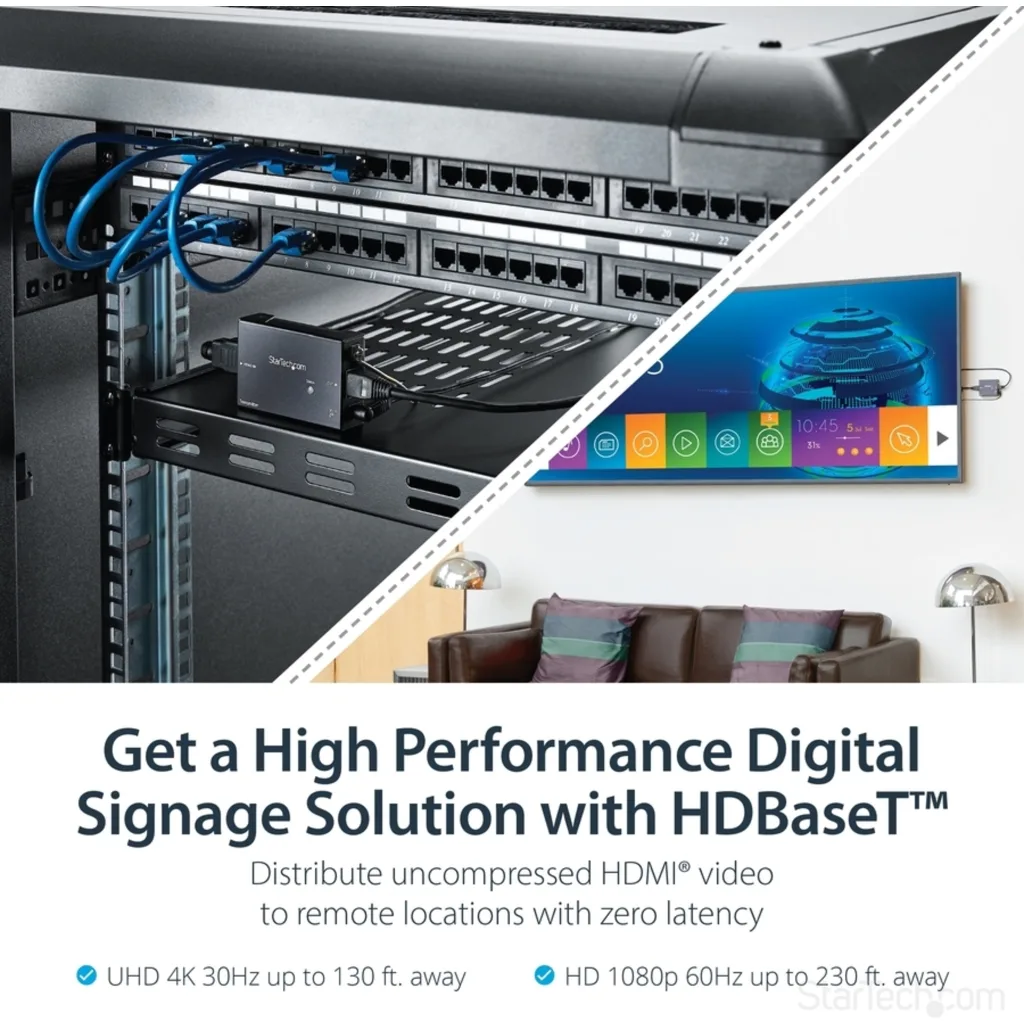 Imagen 3 de HDMI Over Single Cat 5 Extender - 230ft