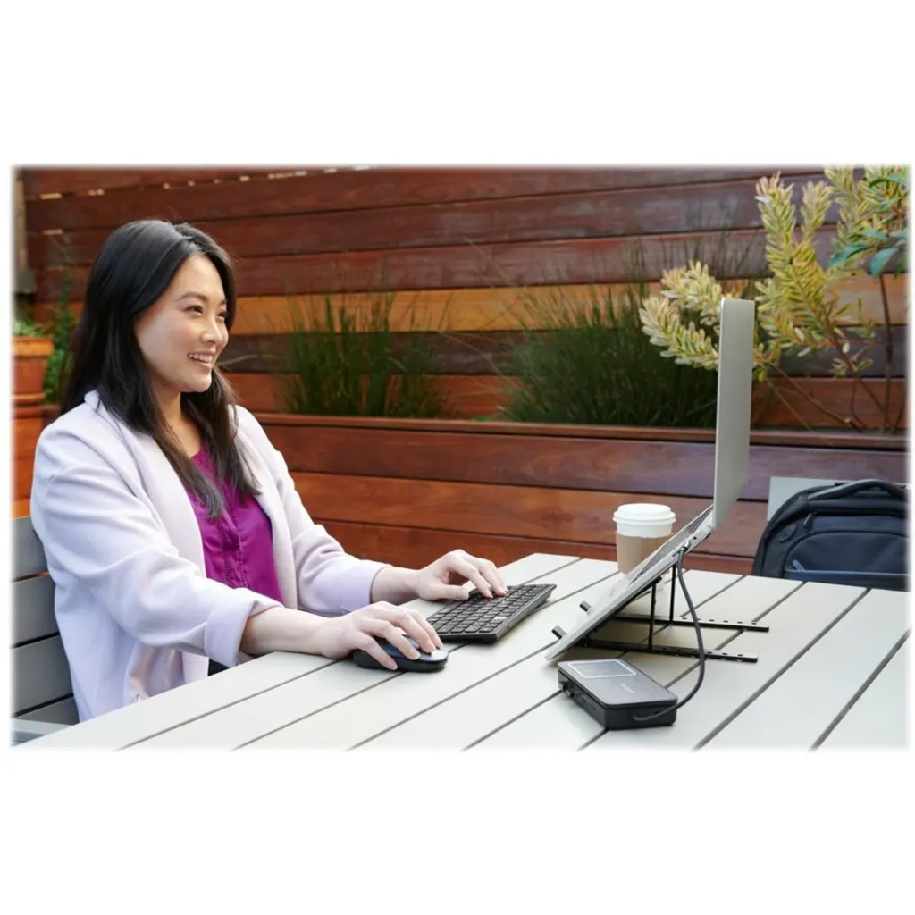 Imagen 6 de Soporte para Notebook Kensington K50406WW, Aluminio Plegable Color Negro
