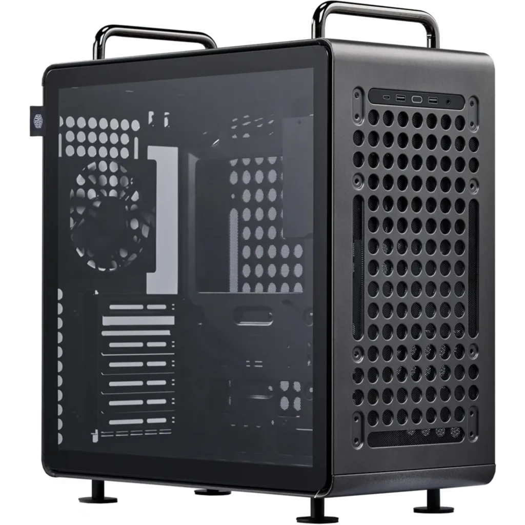 Gabinete Cooler Master QUBE 540 Sturdust Iron Incl 1 Vent 120mm s/FTE ATX 40.64L