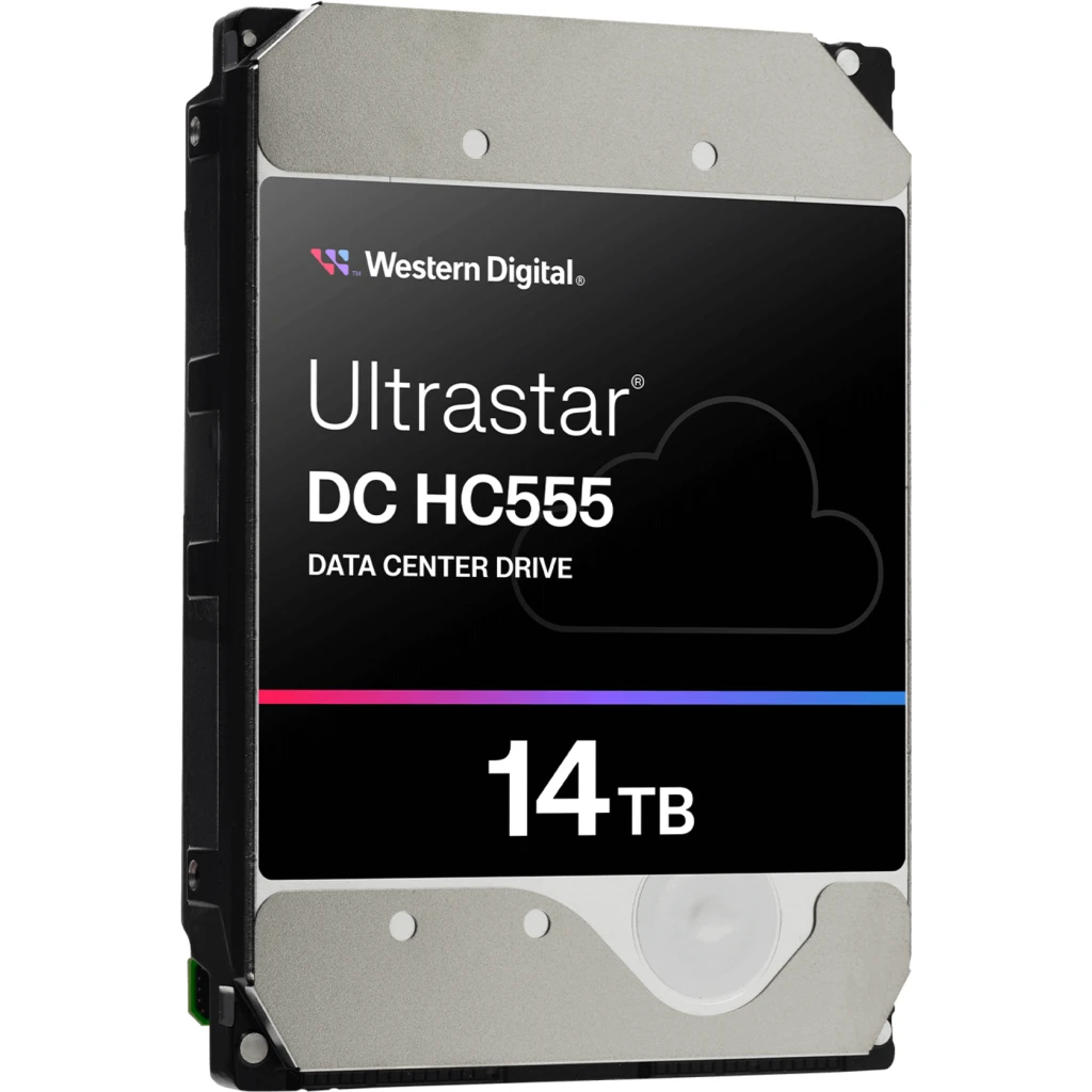 Imagen 2 de Western Digital WD Ultrastar DC H555 - Hard drive - Internal hard drive - 14 TB - 3.5" - 7200 rpm - SATA