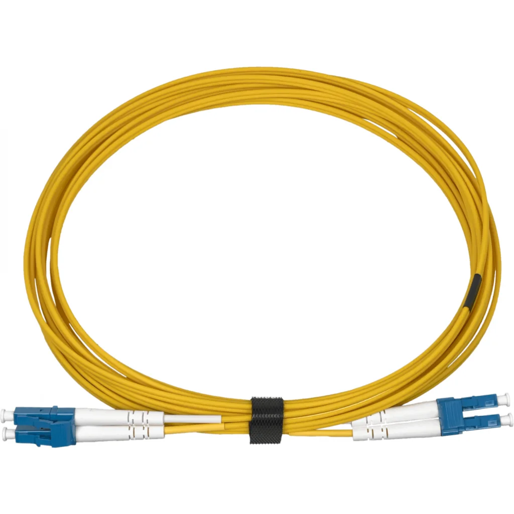 Imagen 1 de UBIQUITI 5mt LC-LC 100G MonoModo SM OS2 Duplex Jumper Cable Fibra 2mm
