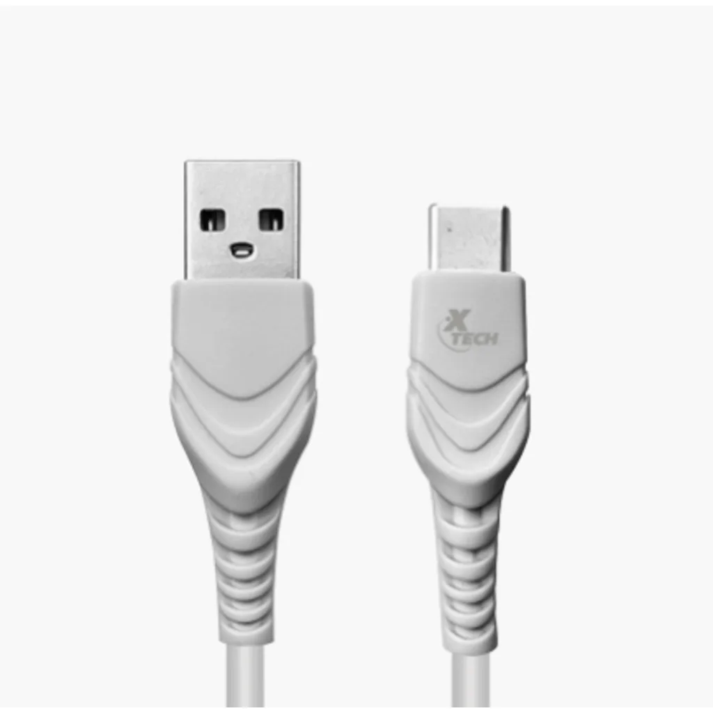 Cable USB 2.0 A Macho a USB Tipo-C Macho Longitud 1.80 metros Bolsa 10 unidades