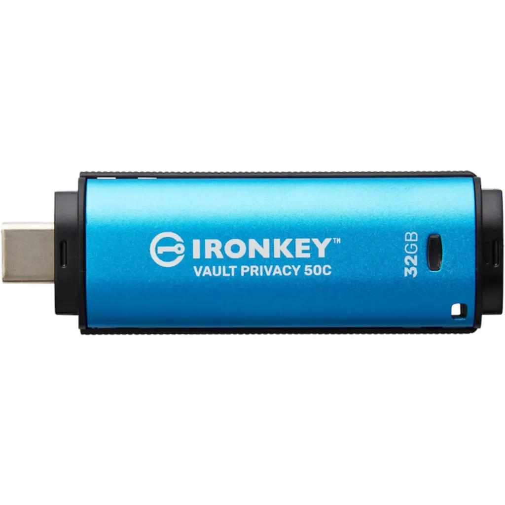 Imagen 2 de KINGSTON 32GB USB-C Encriptado AES-256 IronKey IKVP50C/32GB Pendrive