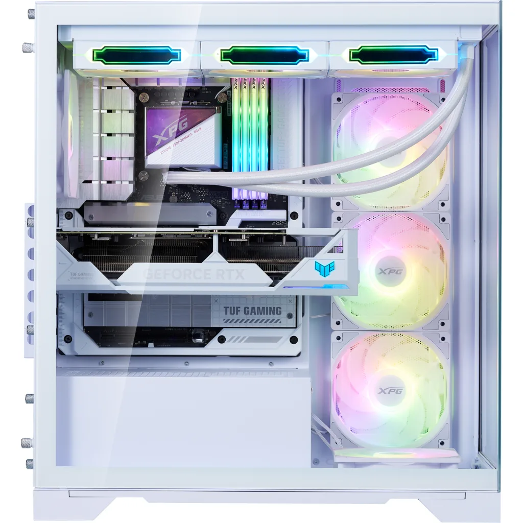 Imagen 3 de Gabinete XPG INVADER X BTF ATX 5 Vent. ARGB Blanco