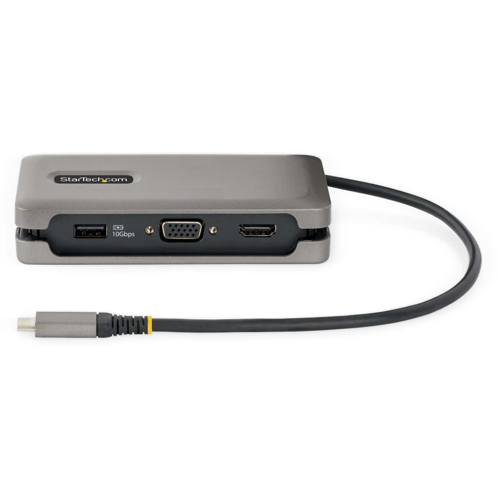Imagen 4 de Docking Station StarTech USB-C a HDMI VGA 2*USB-A3.2 USB-C3.2 USB-C PD, LAN