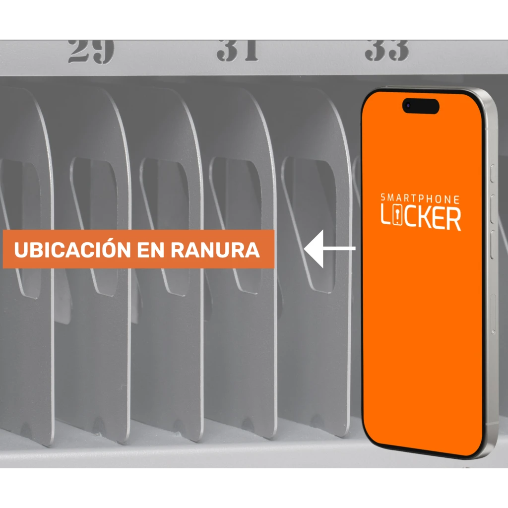 Imagen 3 de Locker de seguridad para celulares Alphametal SPH-LOCK, para aulas de clases