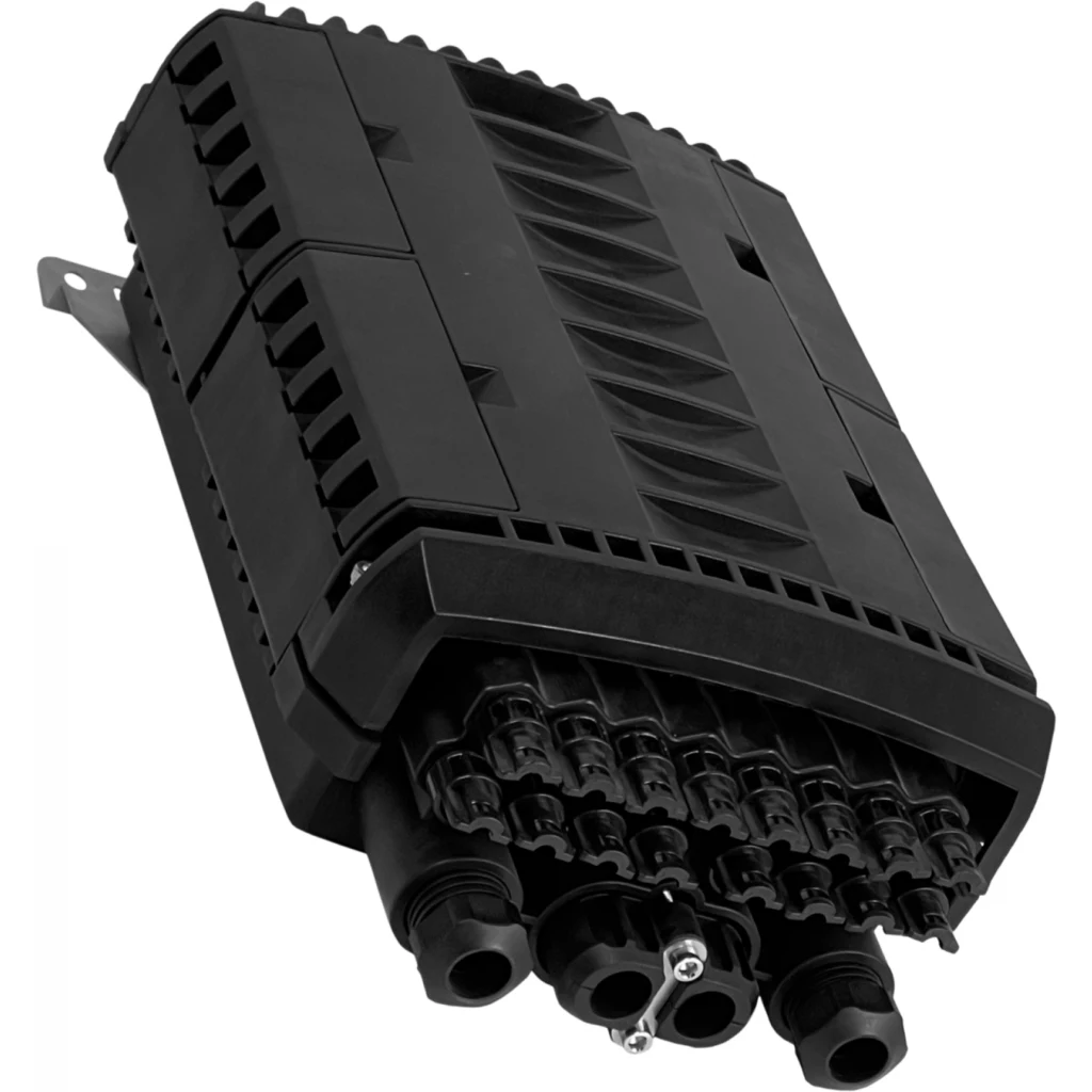 Imagen 6 de Caja Mufa 4-gde 16-peq 96-Fusiones rq24-Coplas 38x24x130cm c/mang IP68