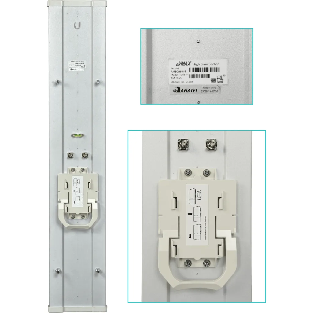 Imagen 1 de Antena Sectorial Ubiquiti 5Ghz 20dBi 90 grados