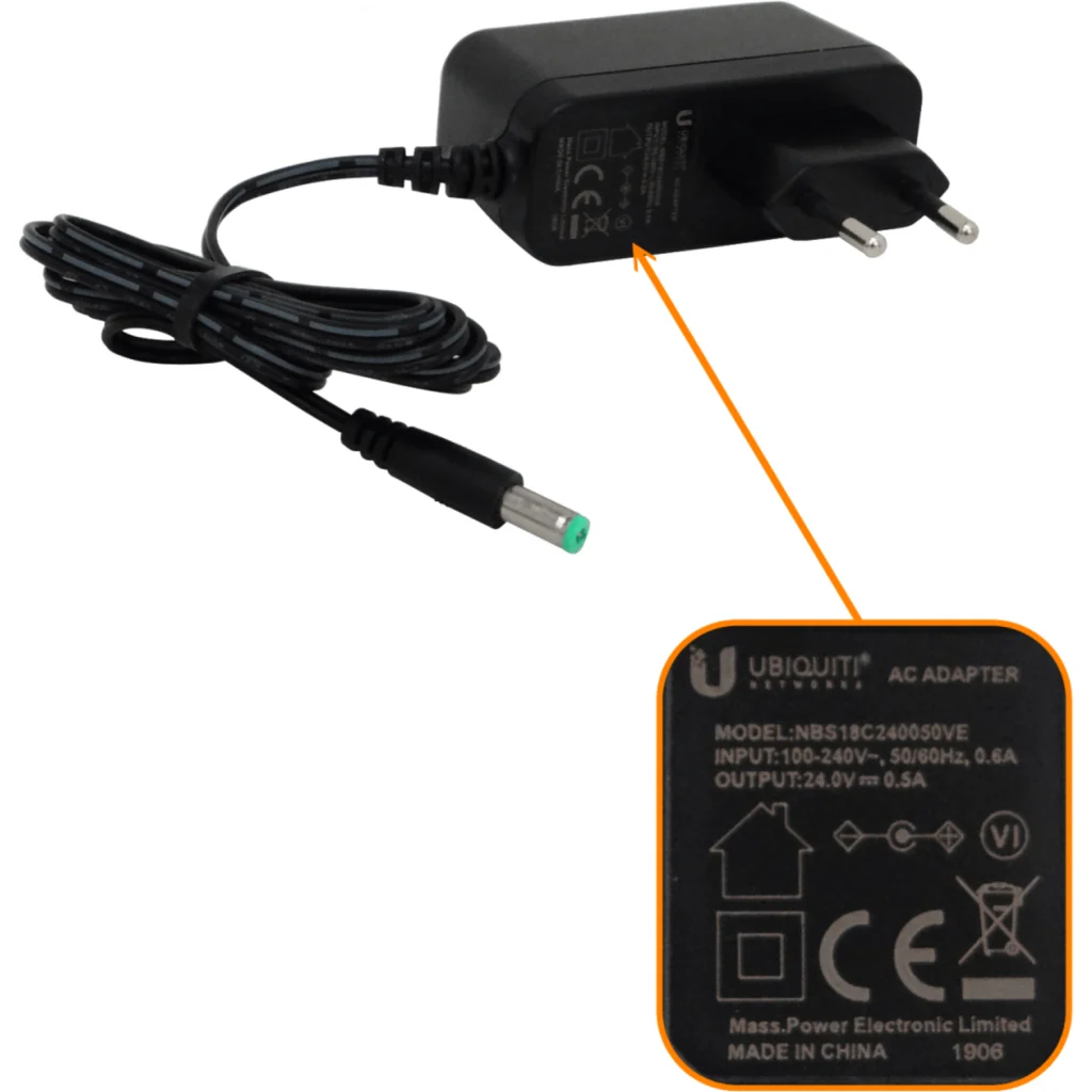 UBIQUITI WiFi-2,4 GPON ONU 4-1000 1-SC/APC SM B+ inc24V-Plug 126x126mm