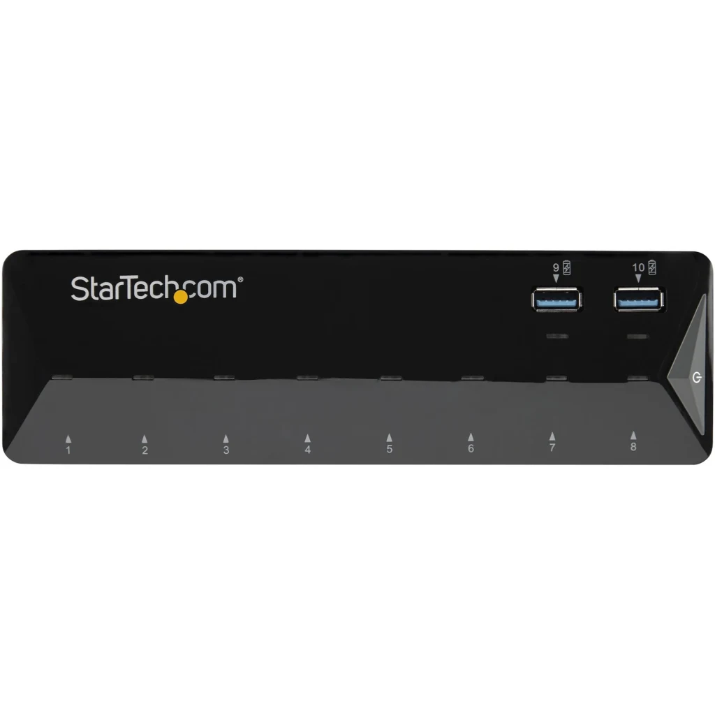 Imagen 4 de HUB Concentrador StarTech ST103008U2C, 10 Puertos USB3.0 y 2 prts 1.5A Negro