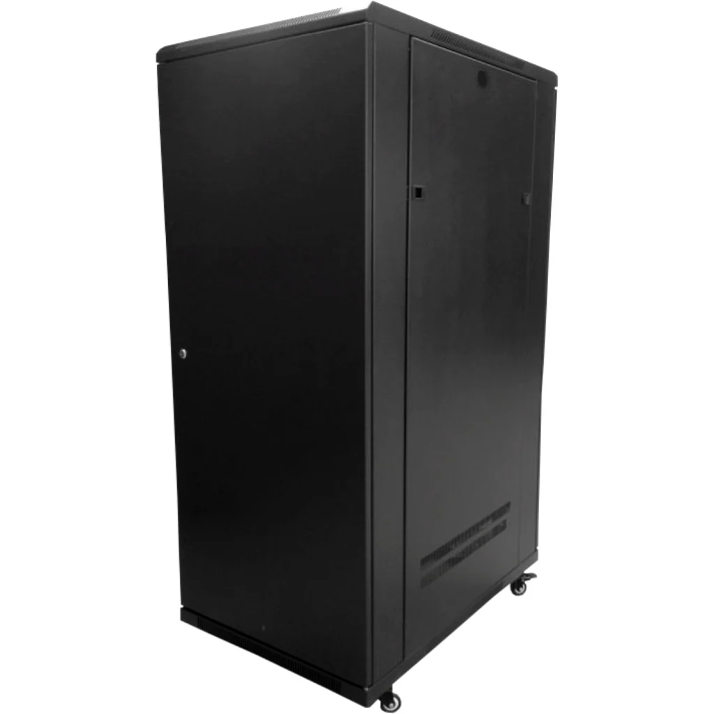 Imagen 4 de LINKMADE Vidrio 30U 900mm 90cm-Fondo Rack Ventiladores PDU Bandejas
