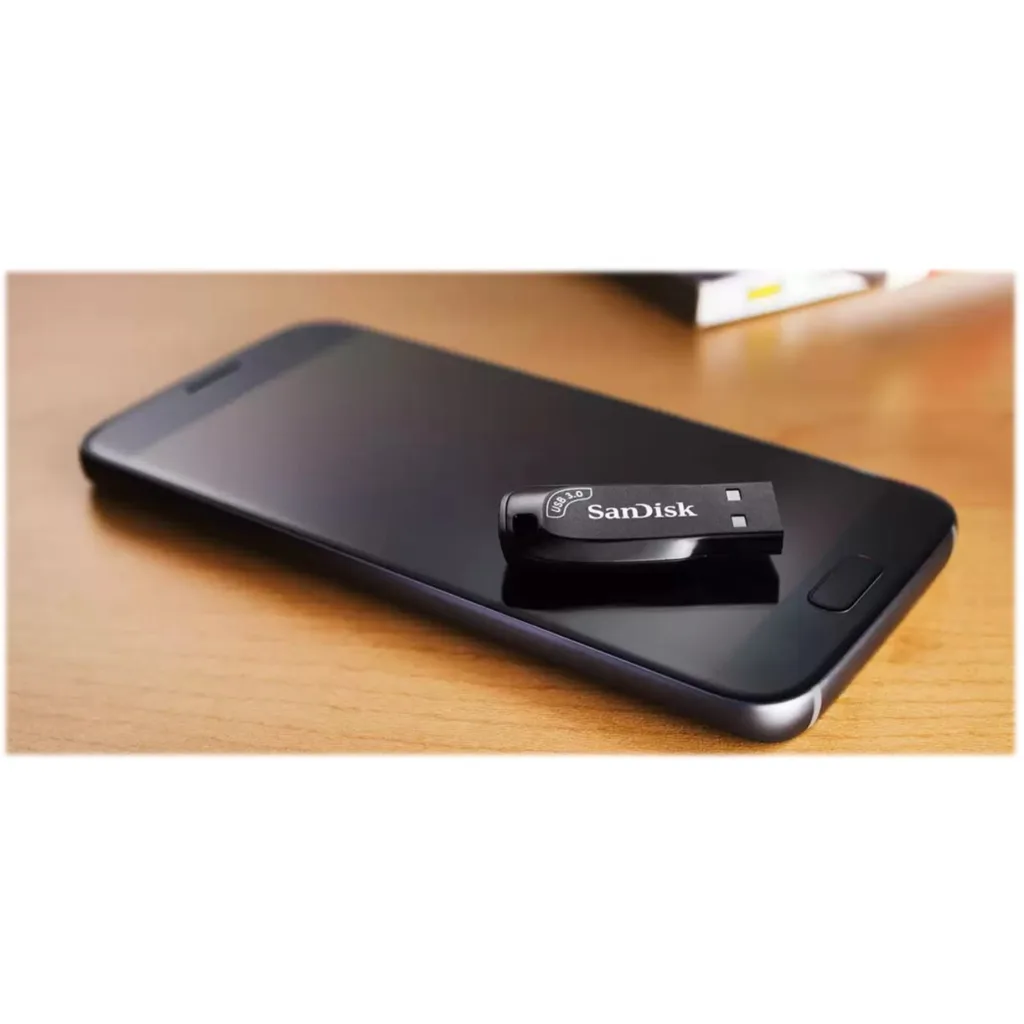 Imagen 1 de Pendrive 128GB SanDisk Ultra Shift USB 3.0 Gen1 Tipo-A 100MB/s Color Negro
