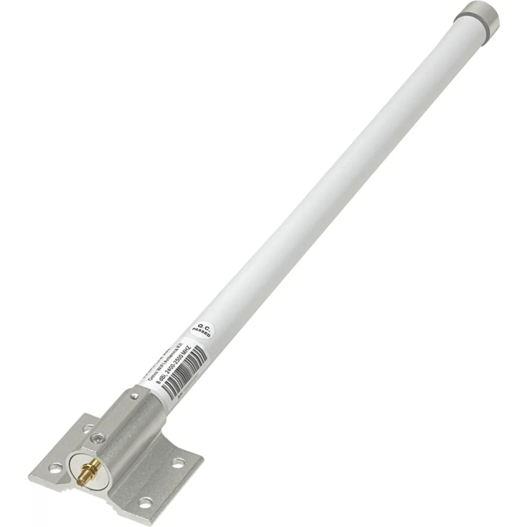 Imagen 4 de MIKROTIK 8dBi 2,4GHz 18o Antena Omni .SMA-H Cable-1m-M/M TOF-2400-8V-4