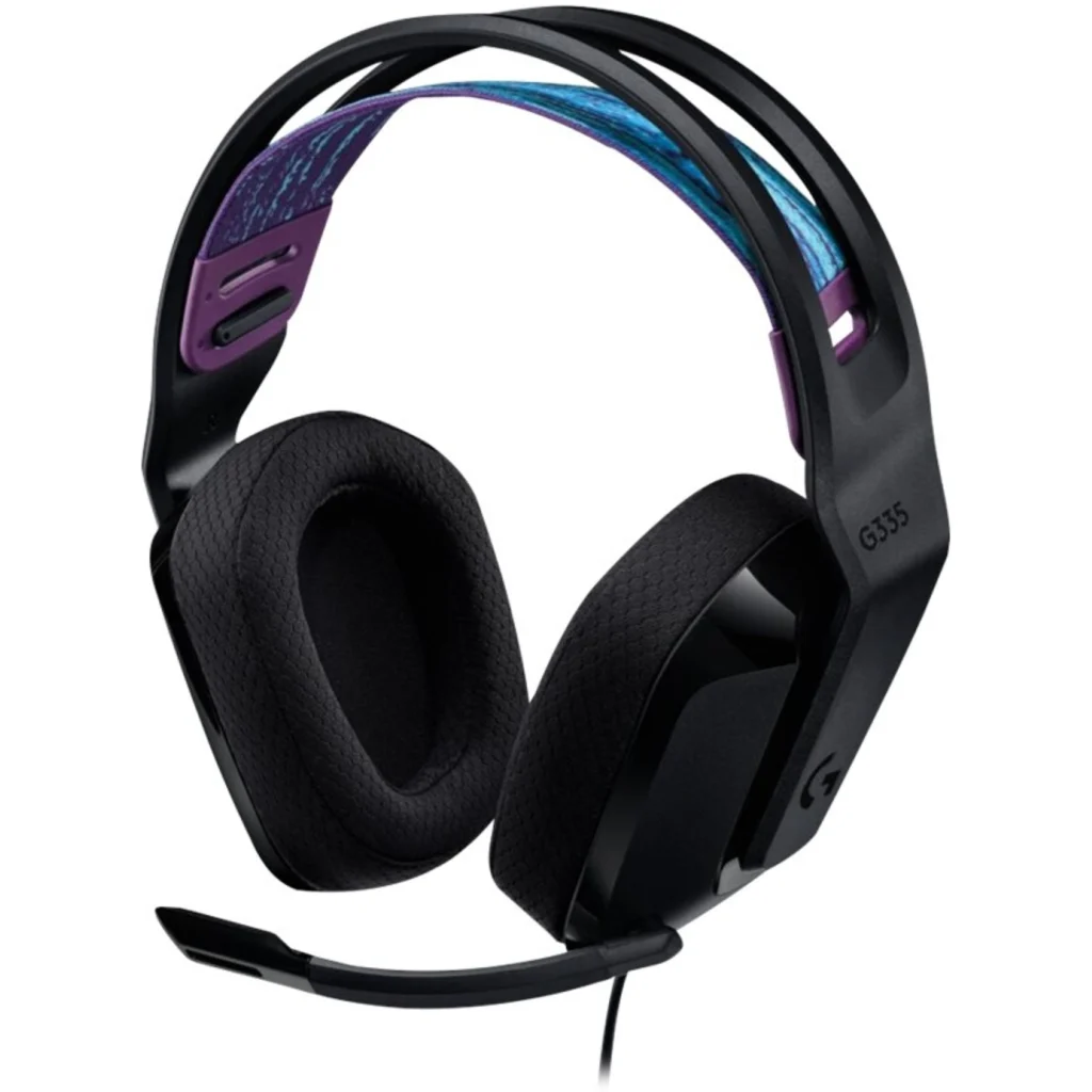 Imagen 2 de Audífonos Gamer Alámbricos Logitech G335, Diadema c/mic Jack 3.5mm Color Negro