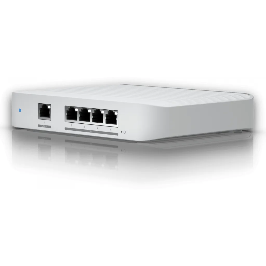 Imagen 2 de UBIQUITI 4-10G 1-1000-PoE-in-at Switch-L2 Compacto req-UniFi inc-5V25W