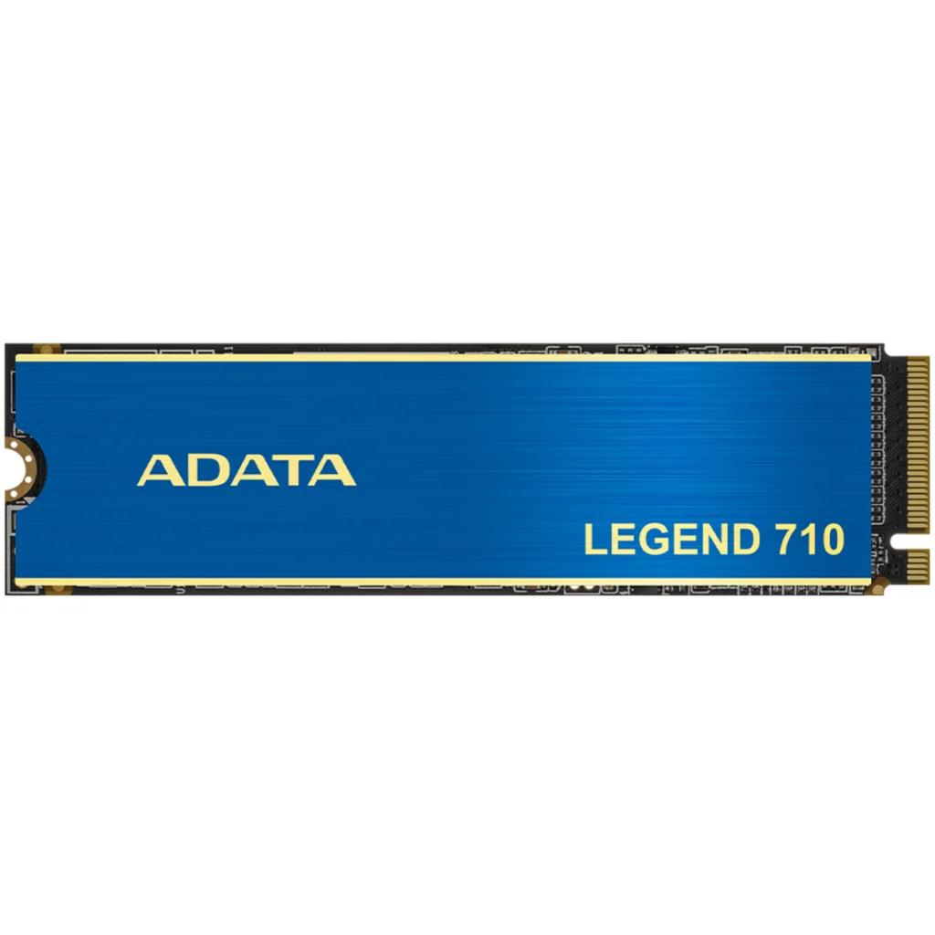 Unidad SSD AData Legend 710 256GB M.2 22*80 PCIe G3x4 Lec 2100MB/s Esc 1000MB/s