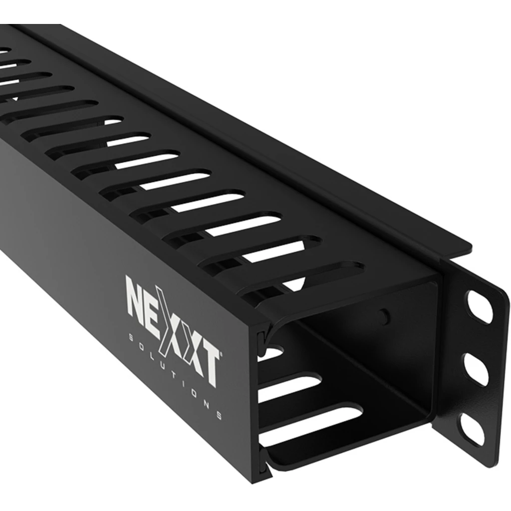 Imagen 14 de Nexxt Solutions Infrastructure - Rack cable management duct with cover - Organizador Plastico