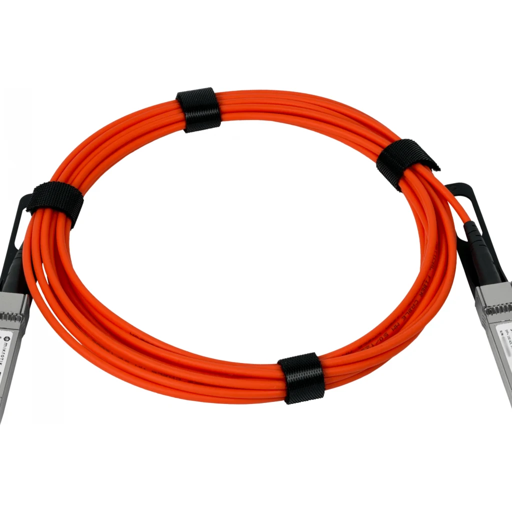 Imagen 1 de MIKROTIK SFP+ direct attach Active Optics cable, 5m