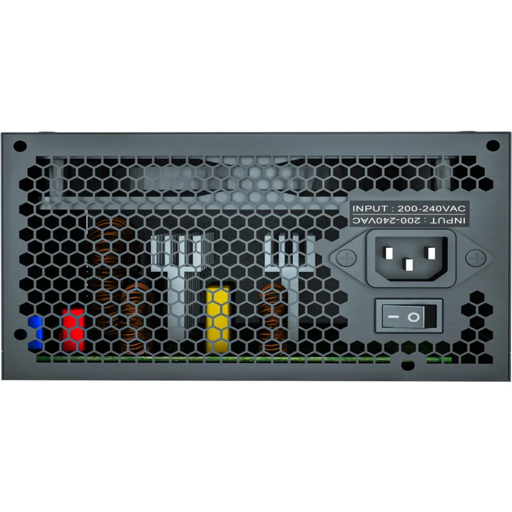 Imagen 9 de FUENTE PODER 750W/80 PLUS GOLD CERTIFICADA ES-RGB750WG ESGAMING