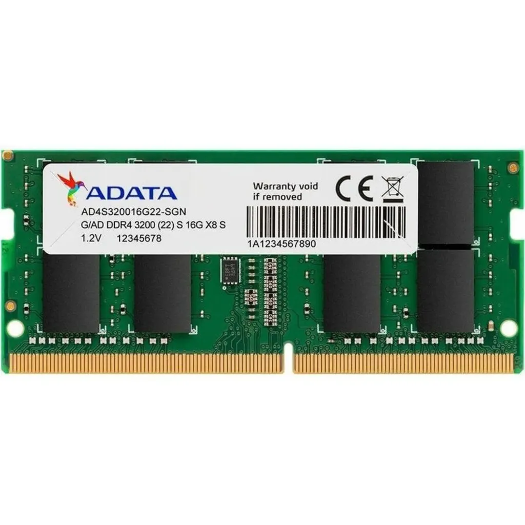 Memoria RAM 16GB DDR4 3200MHz SO-DIMM CL22 Non-ECC 1.2v 260p - ADATA