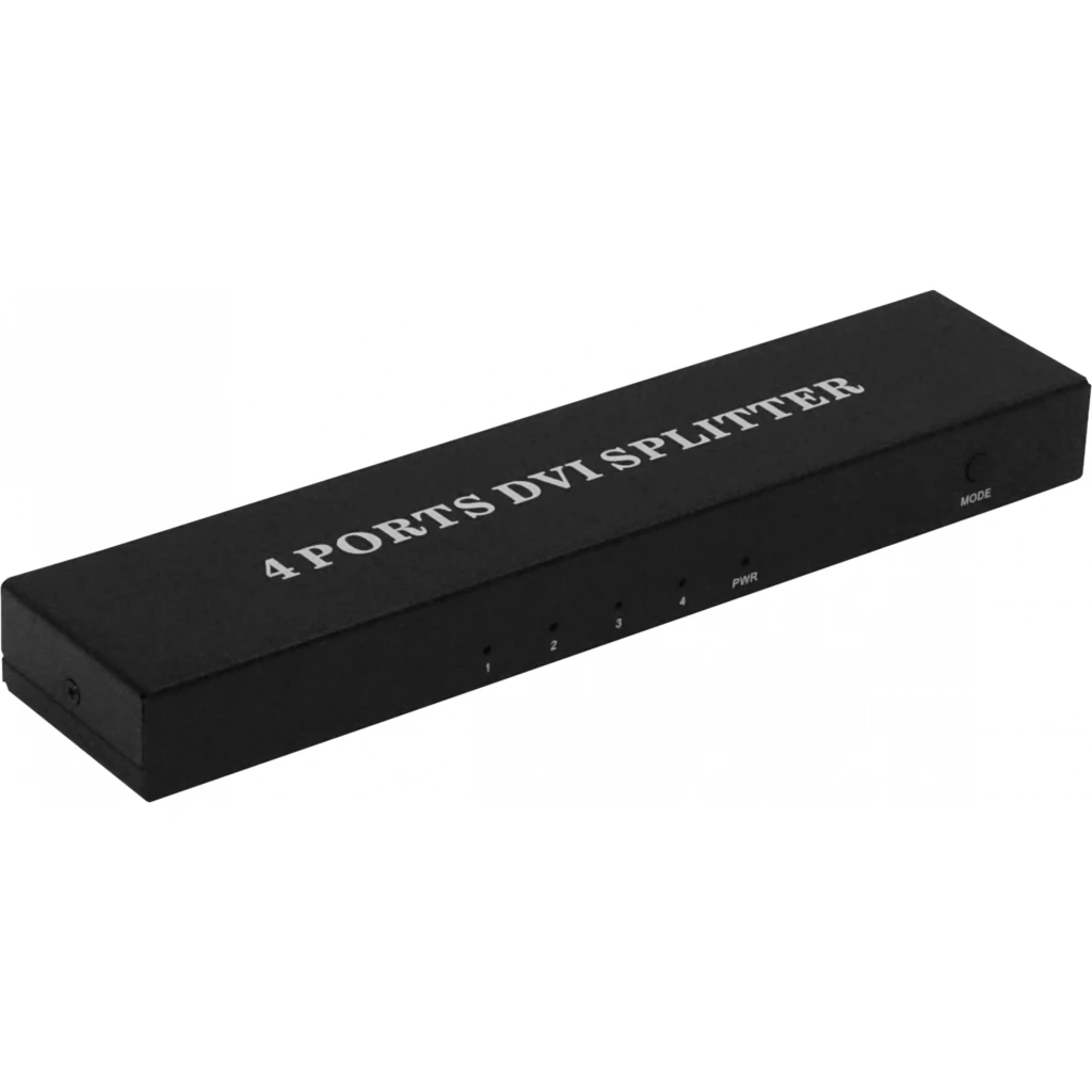 Imagen 6 de Splitter 1x4 DVI/D/Dual-M 1080p 1-in 4-out inc-5V-1A-USB-AH
