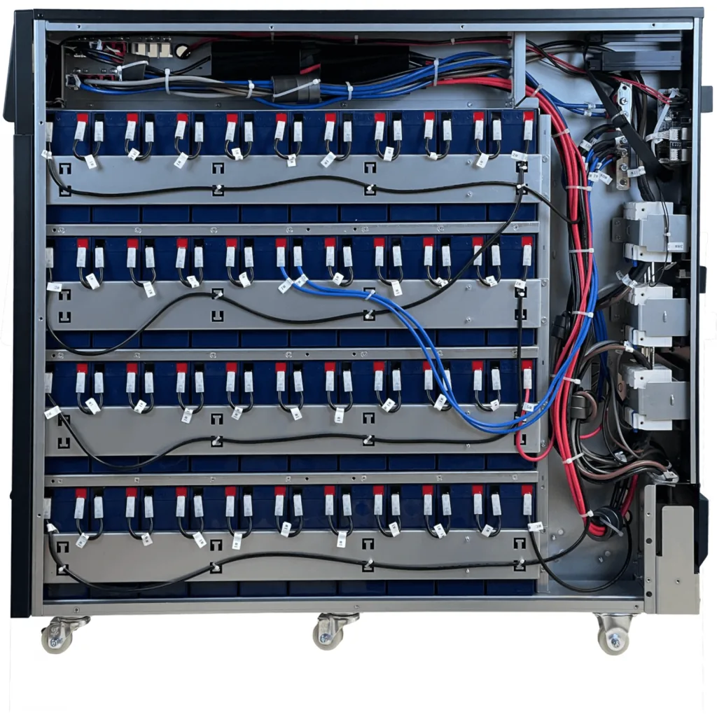 Imagen 2 de ENERSAFE Trifasica 40KVA 36kW 0ms 60x9AH Expand-192VDC UPS Torre