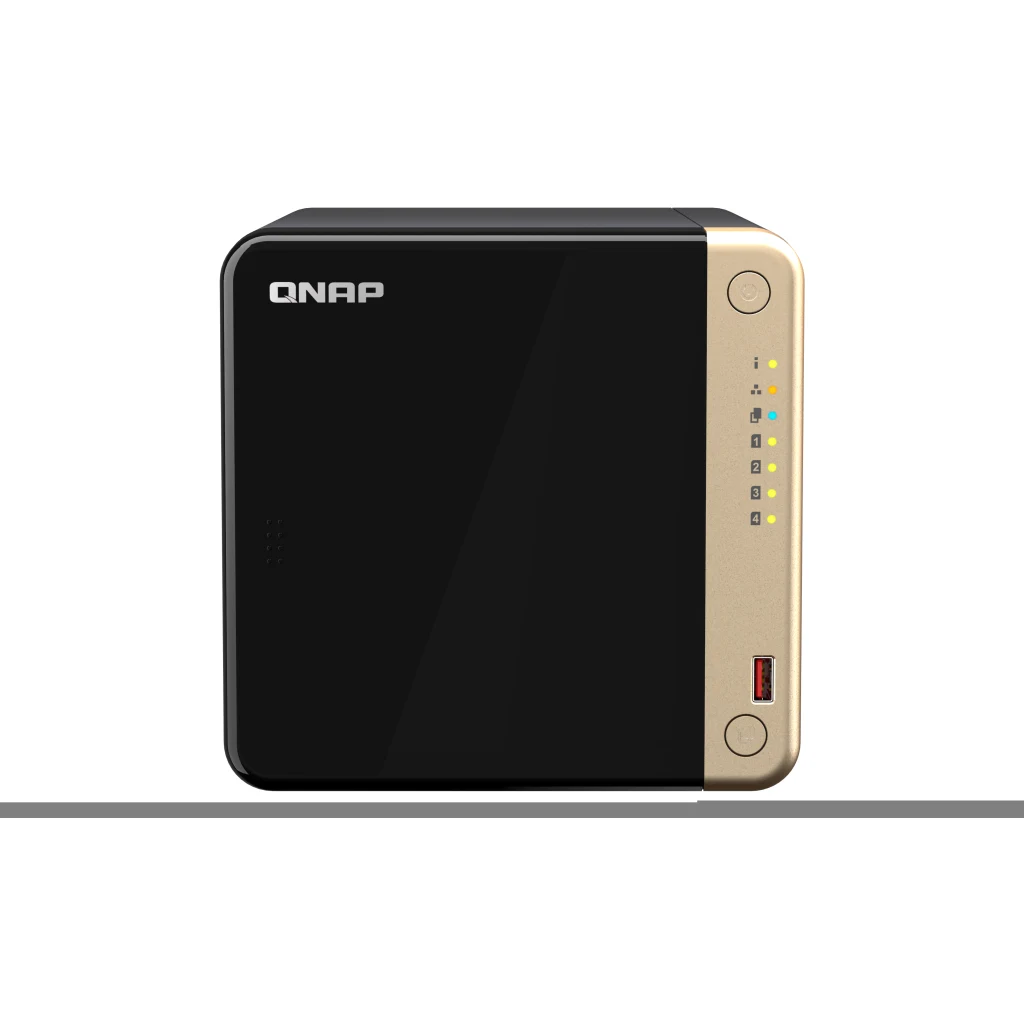 Servidor NAS Qnap TS-464 Intel Celeron N5095 RAM 8GB Torre 3.5", 2.5" M.2 Slot
