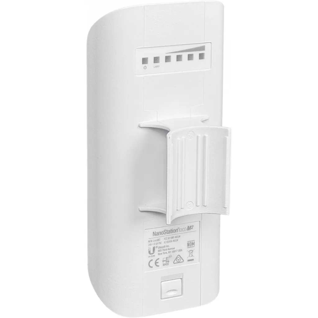 Imagen 4 de Access Point Ubiquiti Nanostation LOCOM2 WIFI 2GHZ/23DBM/8.5DBI/POE/300MBPS