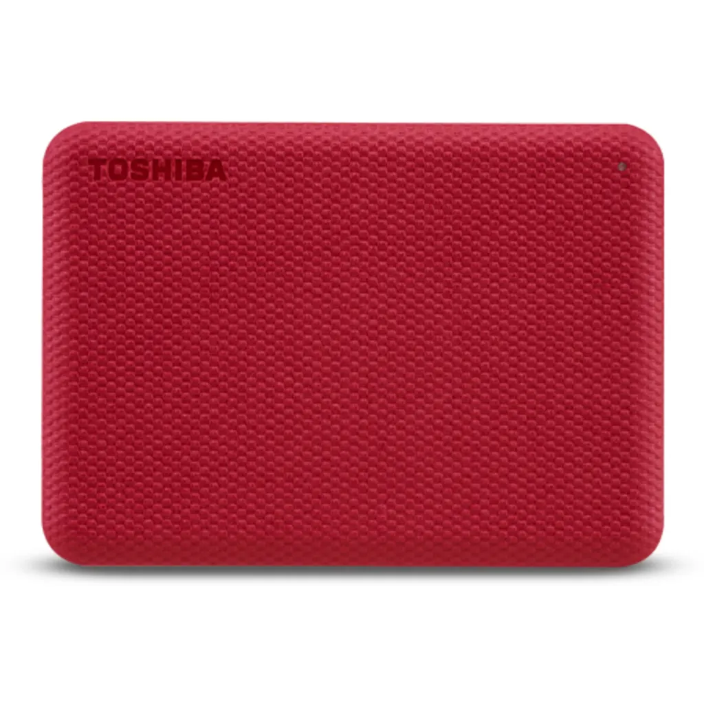 Disco Duro Externo Toshiba Canvio Advance 1TB 2.5"" 5400rpm USB 3.0 Rojo p/Mac PC
