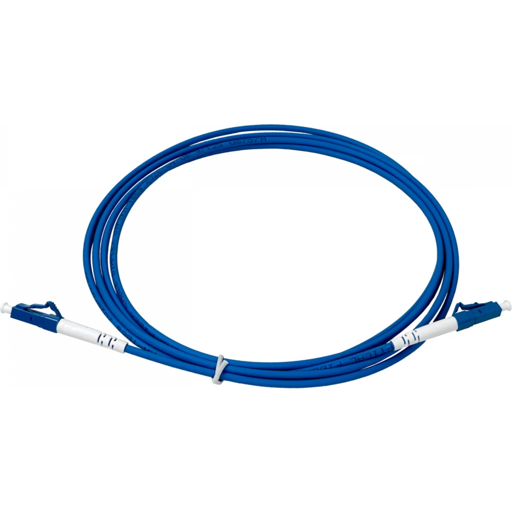BLINDADO 2MT LC-LC MONOMODO SM SIMPLEX JUMPER CABLE FIBRA 3.0MM 9/125