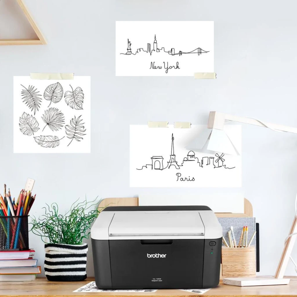 Imagen 4 de Impresora Brother HL-1202 Laser Monocromática 2400*600dpi 21ppm USB 2.0