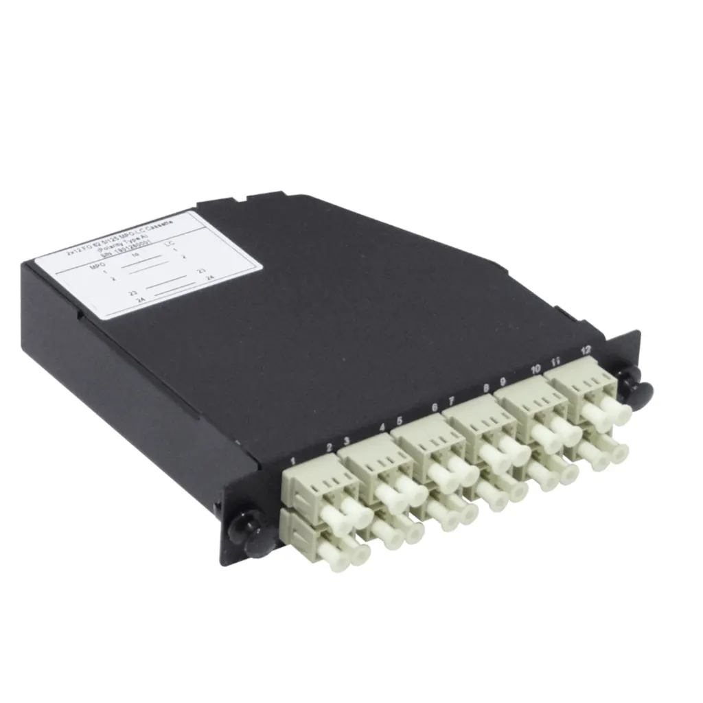 Imagen 1 de OM1 24-LC 2-MPO/M Cassette para/1U-3P 130mm Fibra Pre-conectorizada
