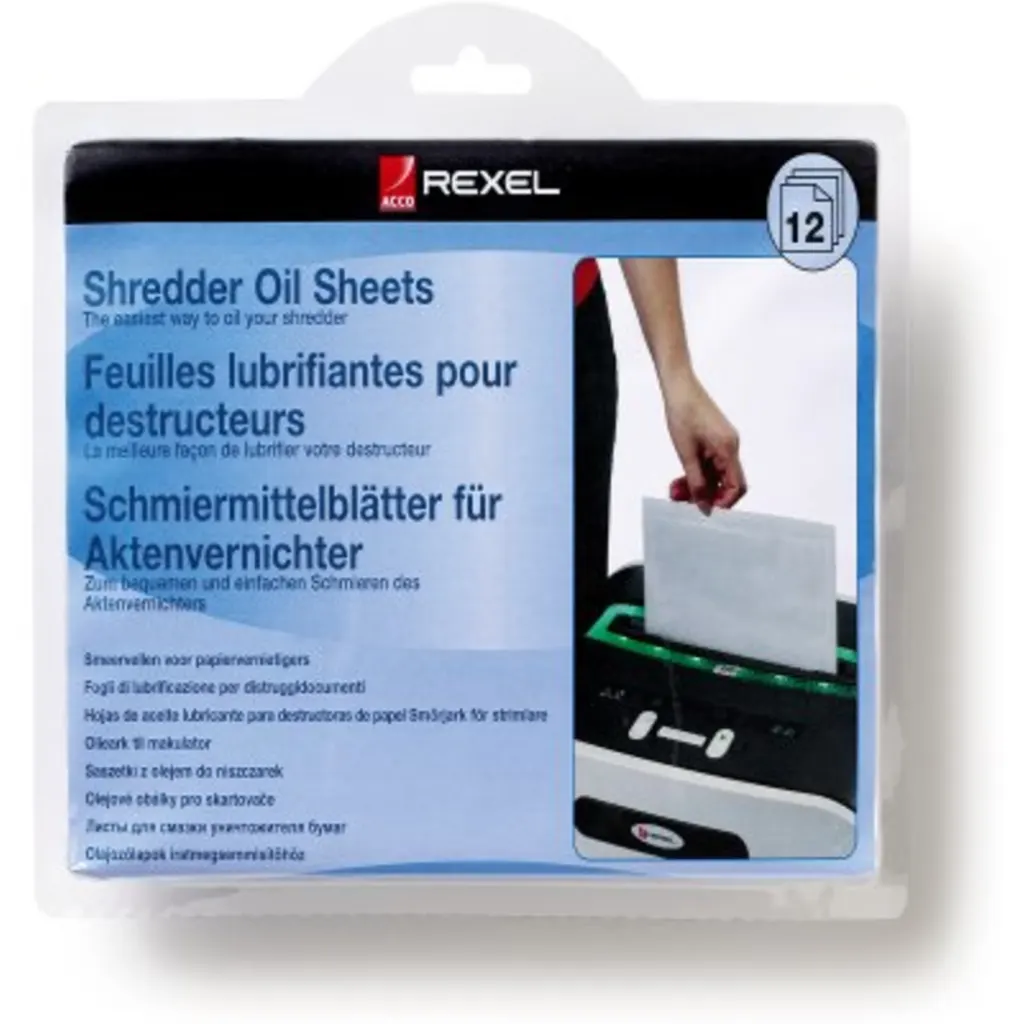 Imagen 7 de HOJAS DE ACEITE PARA DESTRUCTORAS REXEL