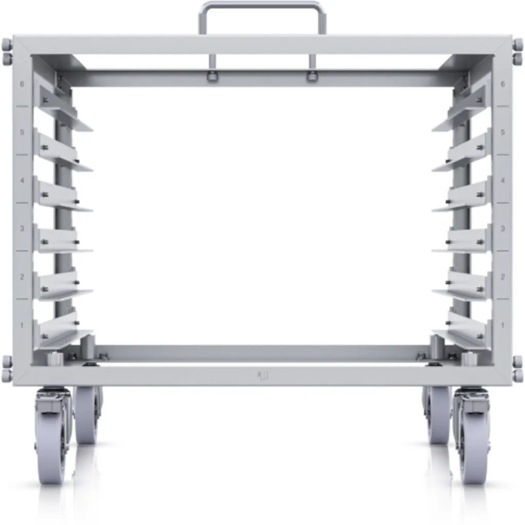 Imagen 1 de UBIQUITI Bastidor 6U Armable c/Ruedas c/Patch-24xKeystone U-RACK-6U-TL