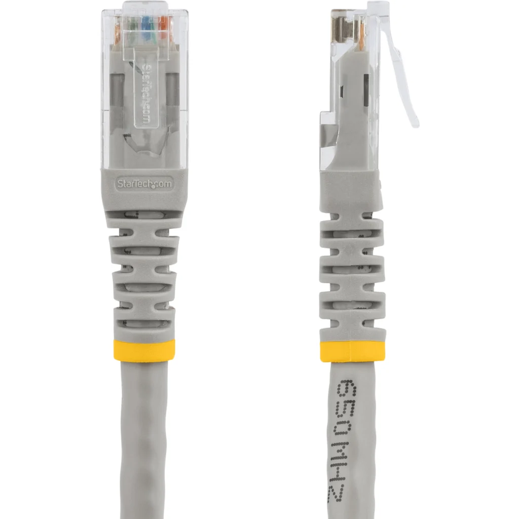 Imagen 1 de Cable de Red StarTech Cat6 UTP RJ45 Gigabit Ethernet ETL 91cm 3 ft Color GRIS
