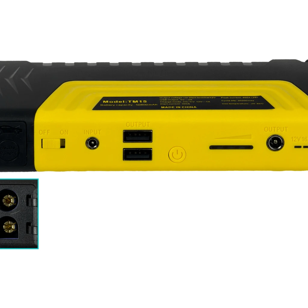 Imagen 8 de Partidor de Vehiculo 50800mAh EC5 2-USB-A in:12/16,8V ou:5/12/16/19V 