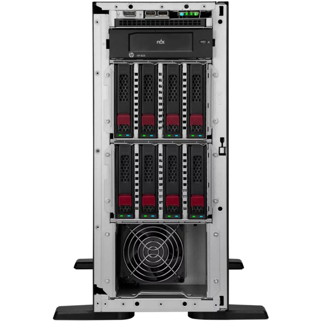 Imagen 2 de HPE ProLiant ML110 Gen11 3508U 2.1GHz 8c 1P 1x32GB-R 4LFF 2x4TB HDD 1x500W PS LA Server