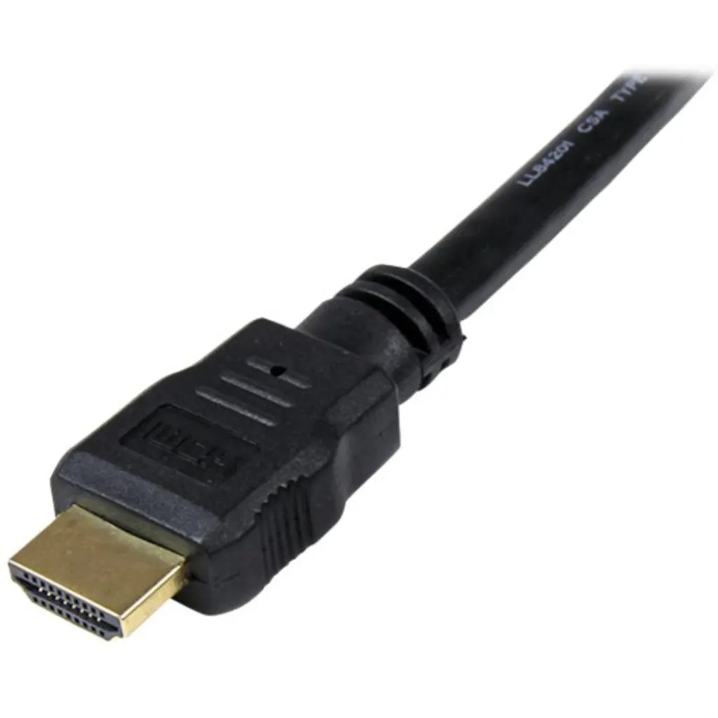 Imagen 2 de Cable HDMI M/M 4K 60Hz UHD 28AWG High Speed Gold 1mt Negro - StarTech