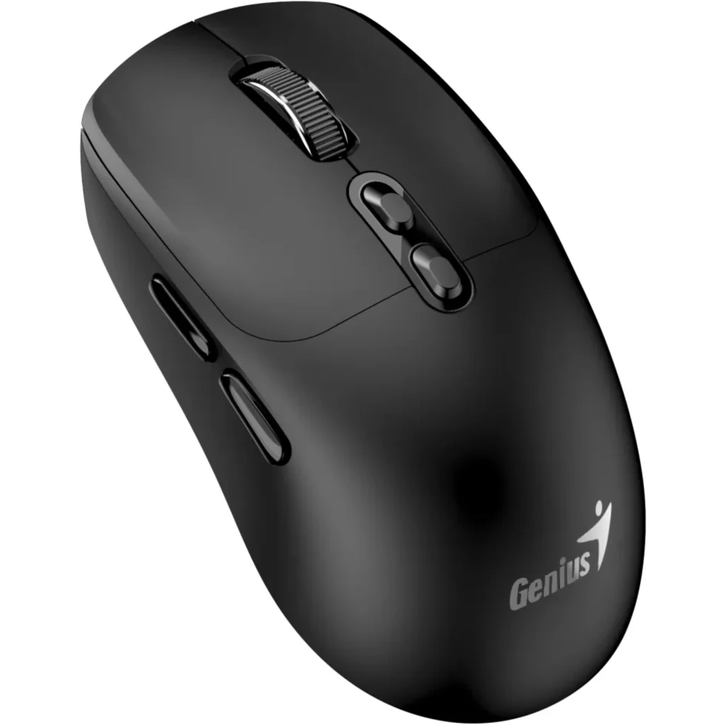 GENIUS MOUSE INALAMBRICO BLUETOOTH + 2,4GHZ COPILOT BLACK-NX-8080S-BK
