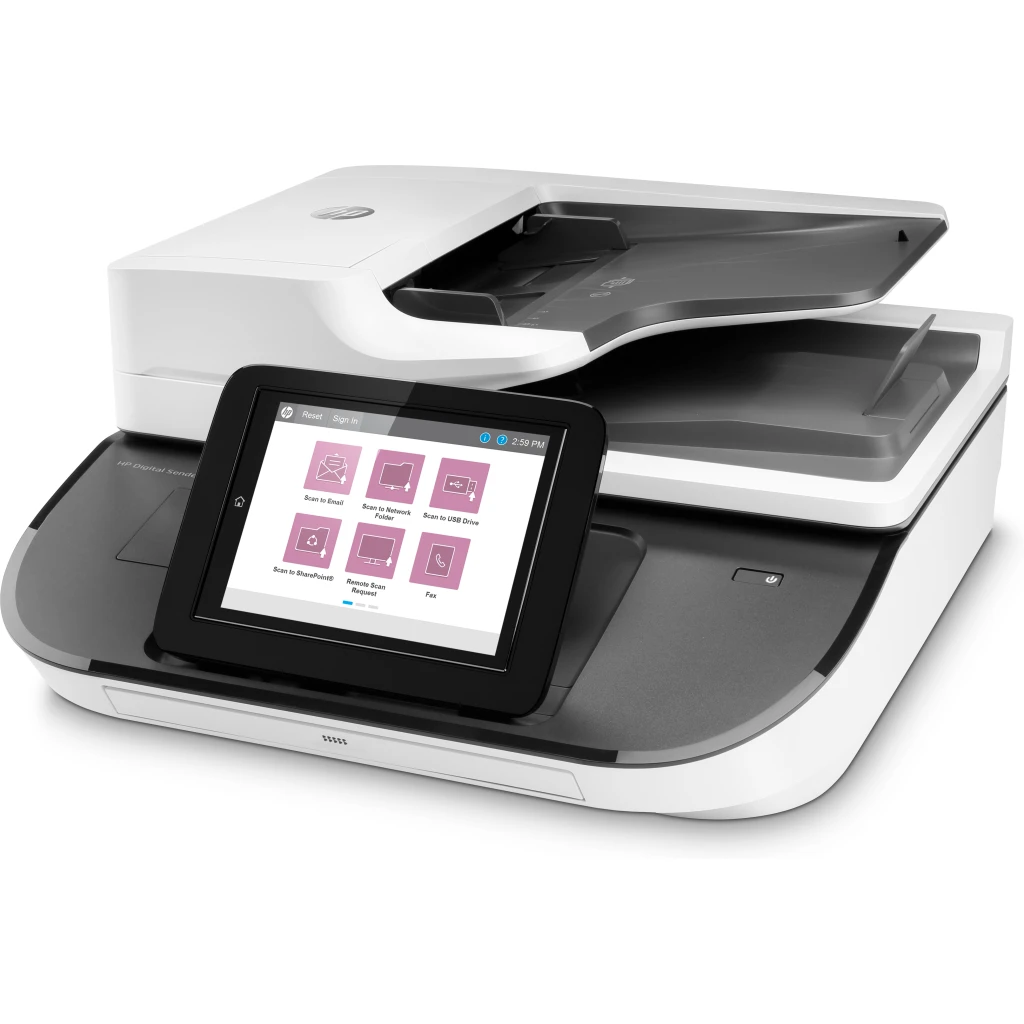 Imagen 2 de Escáner de Escritorio HP Sender Flow 8500 FN2 ADF 600 dpi LCD Duplex USB