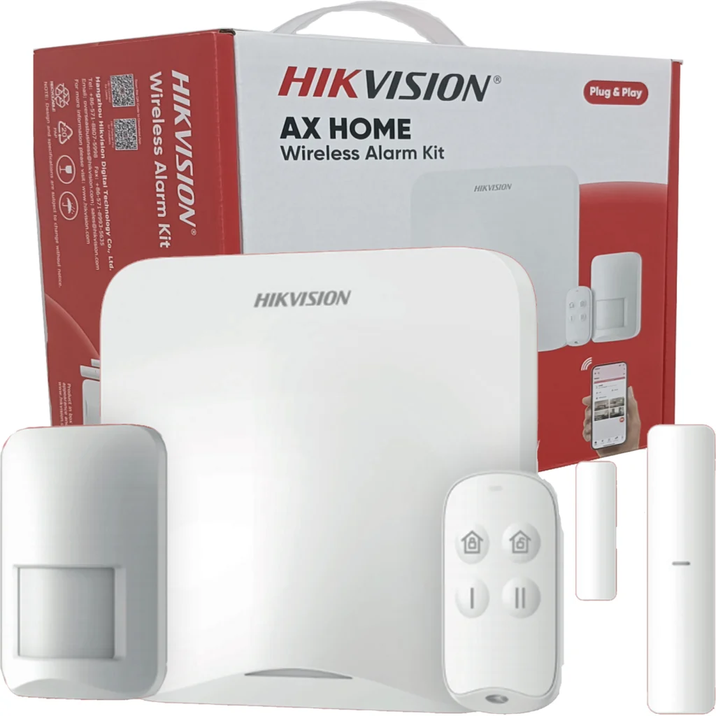 Imagen 1 de Camara AX Home 16 Zonas 4G Wifi Hikvision Incl. teclado+PIR+Detector