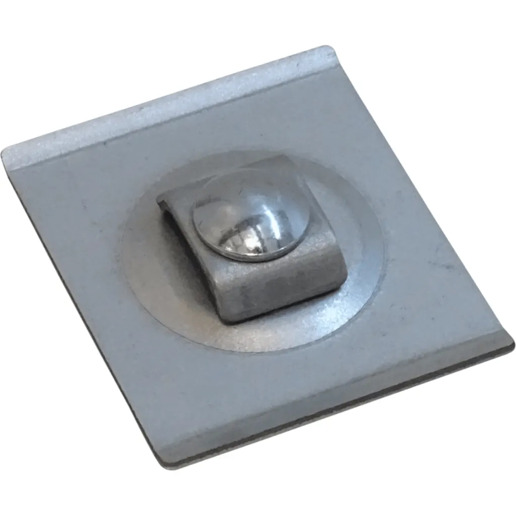LINKCHIP Placa Tornillo Calce Tuerca p/Escalerilla Canasto Malla Hilo
