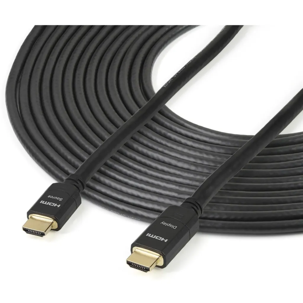 Imagen 1 de Cable HDMI M/M Alta Velocidad activo 20Mt CL2 28AWG UltraHD 4Kx2K Instalac Pared