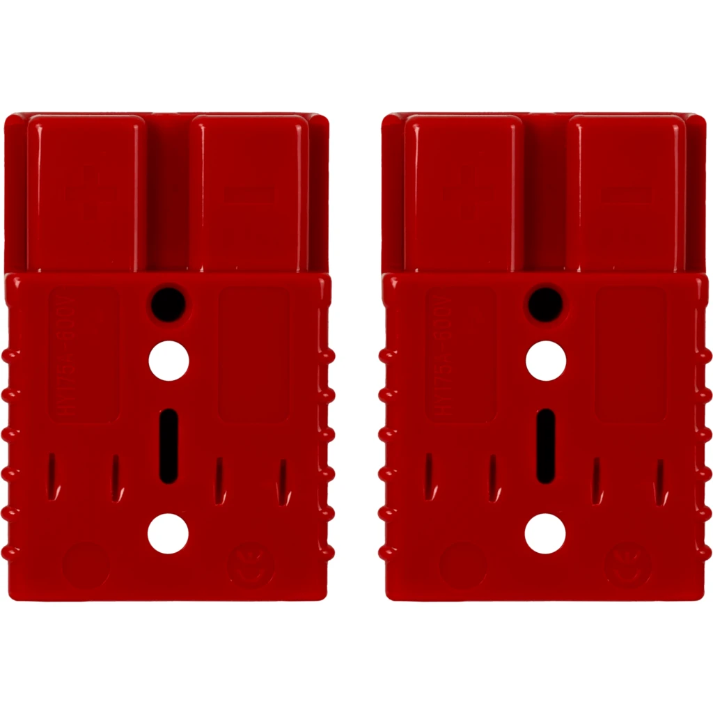 Imagen 2 de 175A 12mm 2-un Rojo Anderson SB175 Enchufe Terminal Conector Volante