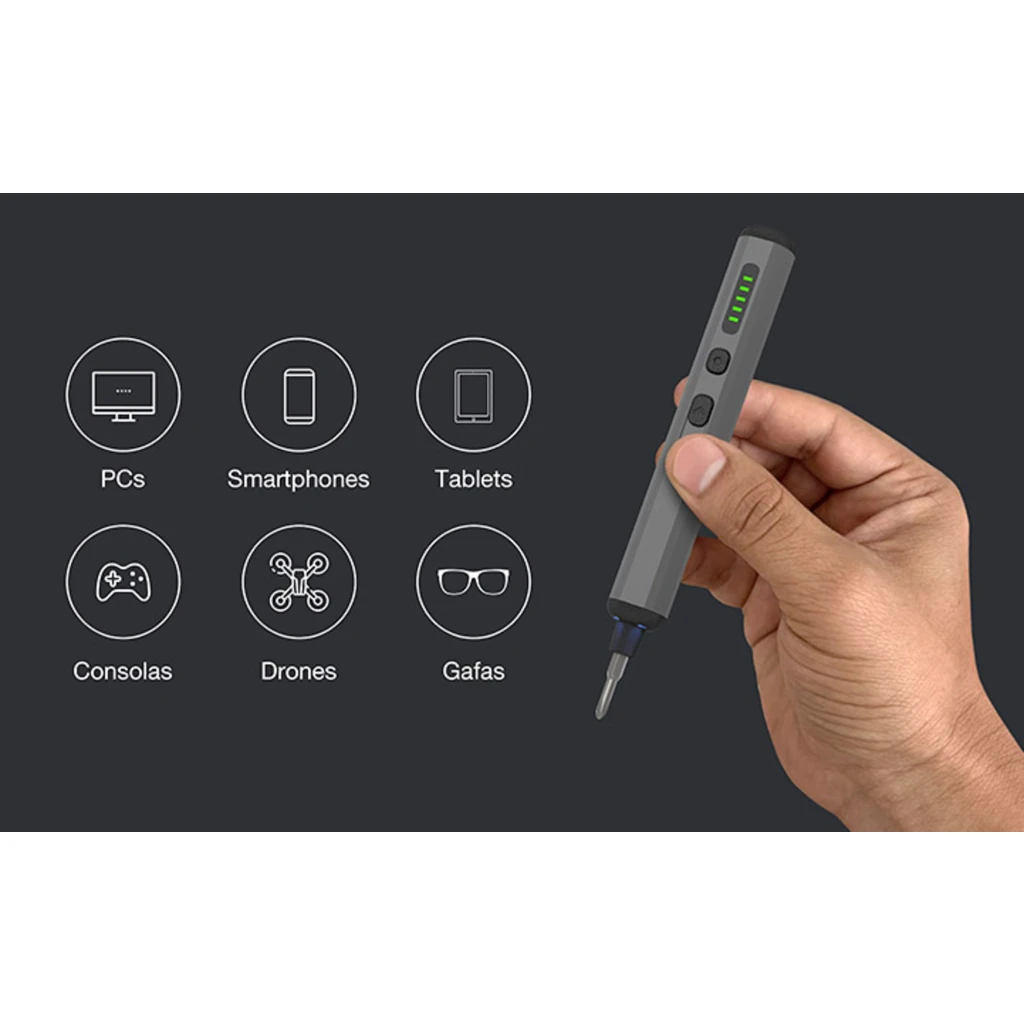 Imagen 12 de Xtech - 68-in-1 High-Precision Screwdriver Kit - Rechargeable Electric XTA-821