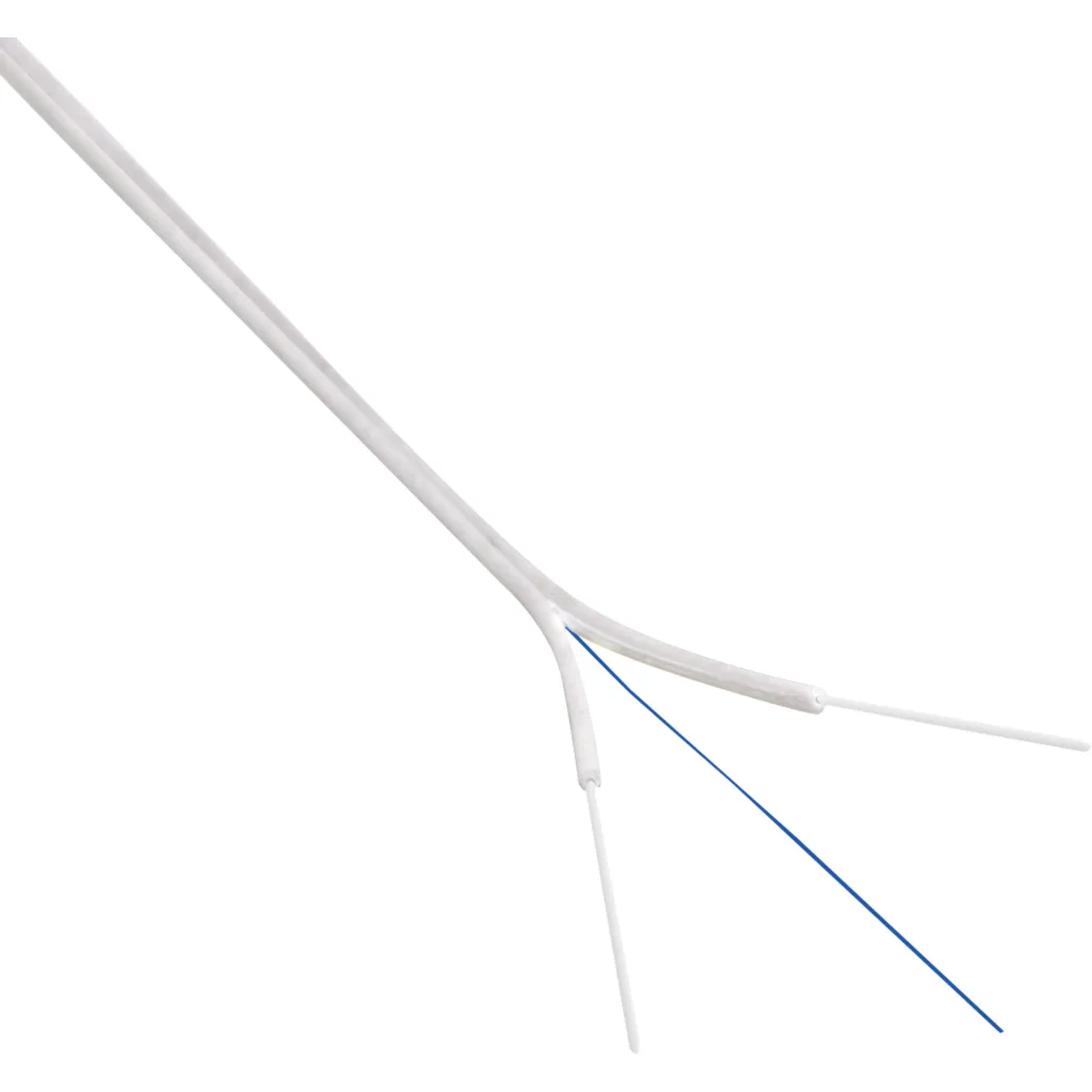 1-Fibra-G652D Blanca 500m DropCable Exter. FTTH SM LSZH 3x2mm