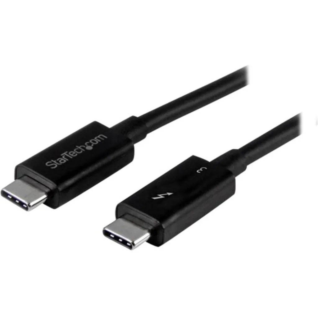 Imagen 9 de Cable Thunderbolt 3 USB-C M/M 40Gbps 0.5mts Color Negro - StarTech