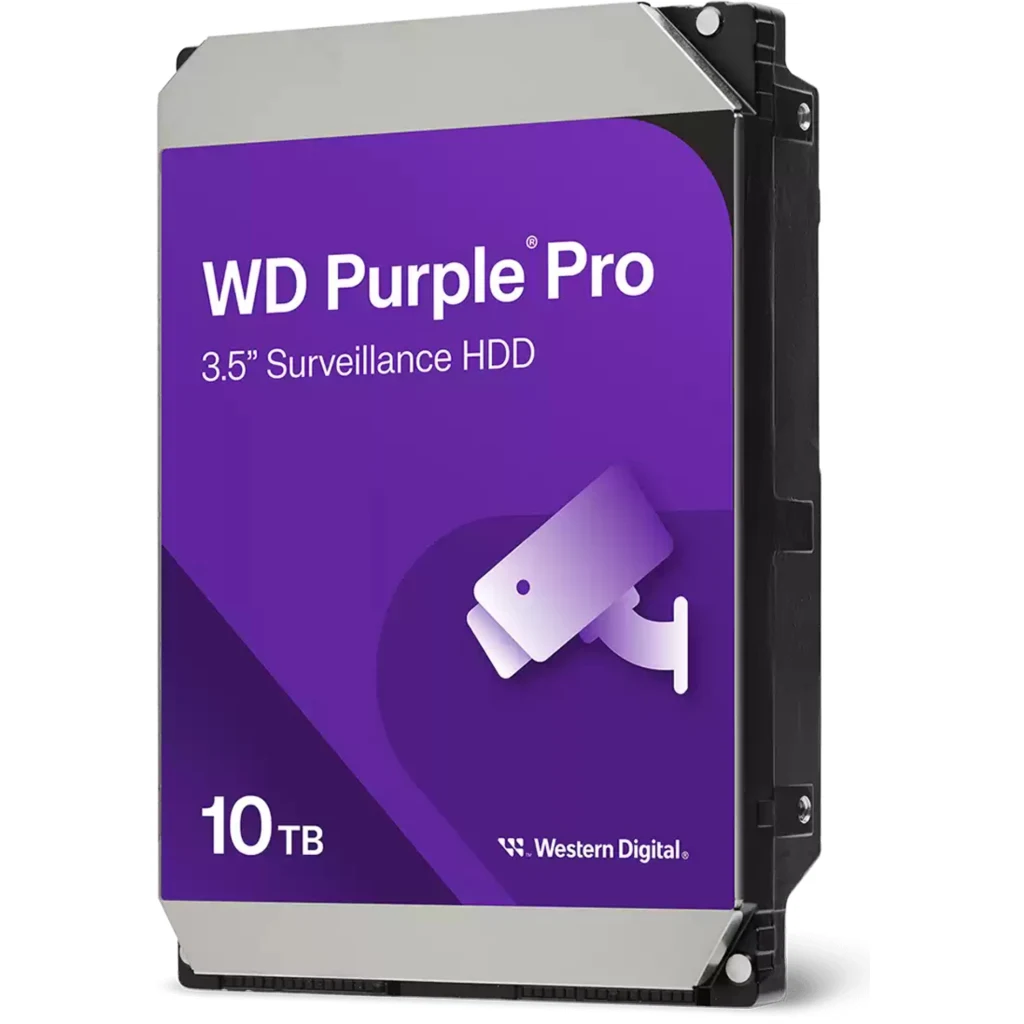 Disco Duro Western Digital Purple Pro 10TB 3.5" 7200RPM SATA3 512MB p/VideoVig