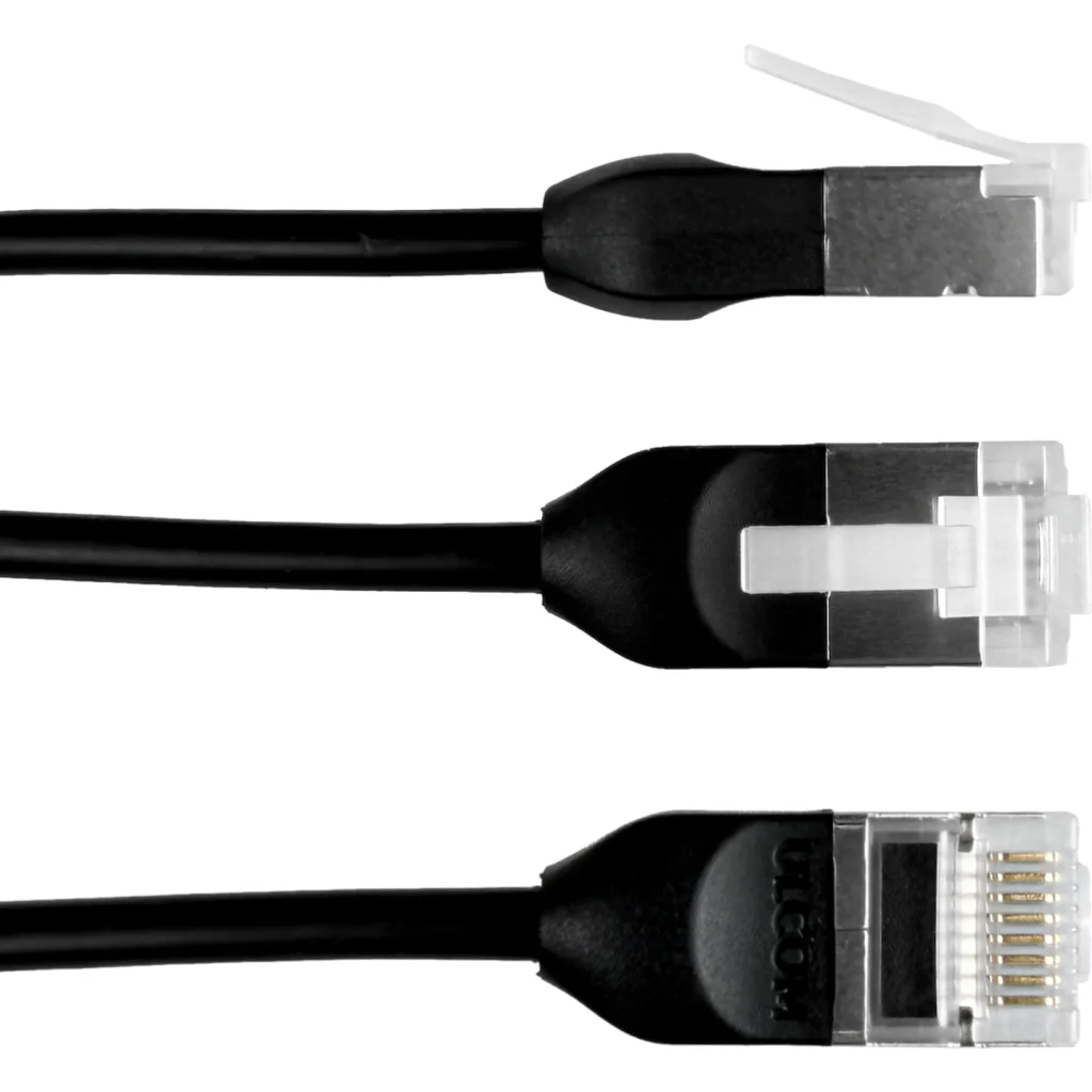 UBIQUITI 2mt Negro Cat6A F/UTP Cable Exterior TPE 10GbE PoE+++